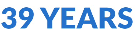 39 YEARS
